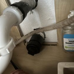 Kitchen clean out drain