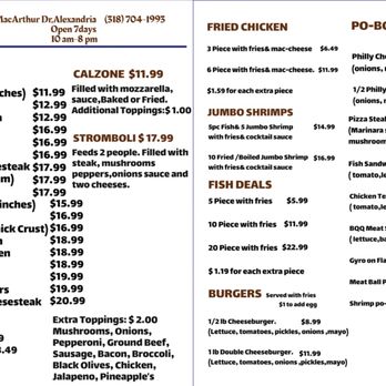 New York Pizza - Menu - Pizza Near Me - Alexandria, Louisiana New York Pizza - Menu - Pizza Near Me - Alexandria, Louisiana