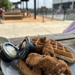 Chicken N Pickle- Wichita - Chicken & Waffles