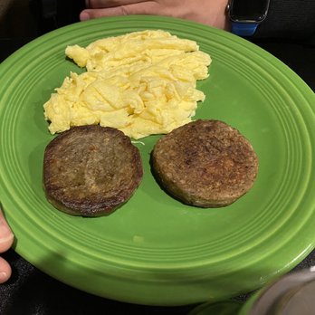 Copper Oven Cafe & Bakery - Sausage patties and eggs - Bakeries Near Me - Wichita, Kansas