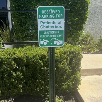 Chatterbox Speech Pathology - 1/3 Designated parking spaces. - Speech Therapists Near Me - Los Alamitos, California
