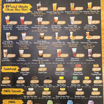 SP Café - Drink menu - Bubble Tea Near Me - San Antonio, Texas SP Café - Drink menu - Bubble Tea Near Me - San Antonio, Texas