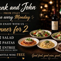 Frank & John From Italy - Monday special