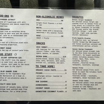 Casa Cacao - Menu - Coffee & Tea Near Me - Columbus, Ohio