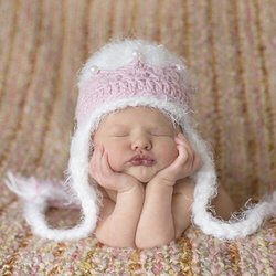 Peek A Boo Baby - Newborn photos or just winter fun!