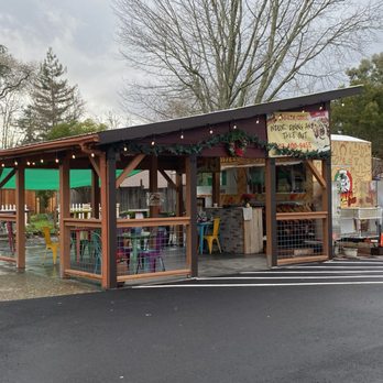 Zapata Grill - The food truck, and the outside eating area - Food Trucks Near Me - Kenwood, California Zapata Grill - The food truck, and the outside eating area - Food Trucks Near Me - Kenwood, California