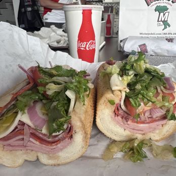 Mickey's Italian - Large Italian Combo Deluxe - it's a lot! - Delis Near Me - Redondo Beach, California Mickey's Italian - Large Italian Combo Deluxe - it's a lot! - Delis Near Me - Redondo Beach, California
