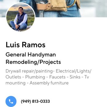 Luis Ramos - Handyman Near Me Luis Ramos - Handyman Near Me