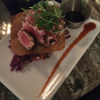 Mezzaluna - Seared tuna - New American Near Me - Fargo, North Dakota