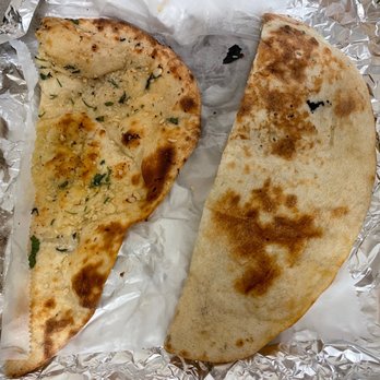 Sansar Indian Cuisine - Garlic Naan - Indian Near Me - Livermore, California