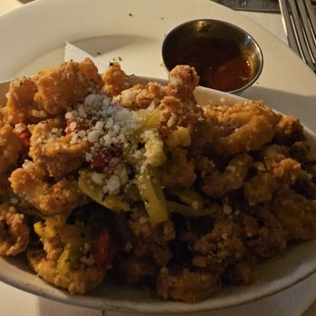 Epic Chophouse - Calamari  Standard calamari with added peppers. 2/5 - Seafood Near Me - Greensboro, North Carolina
