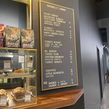 Marshall's Landing - Main menu - Coffee & Tea Near Me - Chicago, Illinois