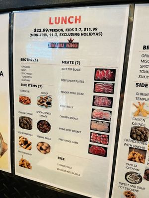 Menu photo 6 Shabu King Dublin, CA