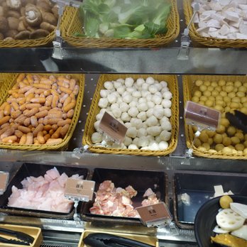 Shabu Sai - fried fishballs, pork balls, and cuttlefish balls are delicious! as are cheesy sausages - Hot Pot Near Me - Hong Kong, HK