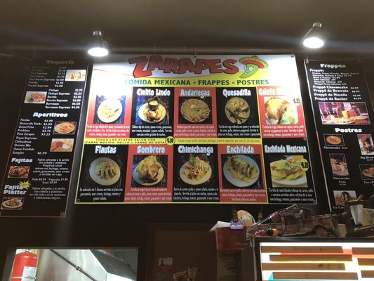 Menu photo 4 Zarapes Galeria Del Norte Barceloneta, PR