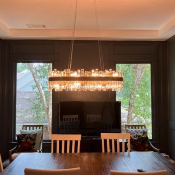 Lots Electric - Beautiful crystal chandelier - Electricians Near Me - Woodstock, Georgia Lots Electric - Beautiful crystal chandelier - Electricians Near Me - Woodstock, Georgia