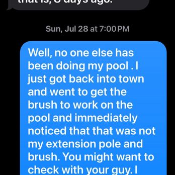 Family Pool 360° - Text messages - Pool Cleaners Near Me