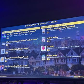 Emporium Arcade Bar - Drinks Menu - Bars Near Me - San Francisco, California