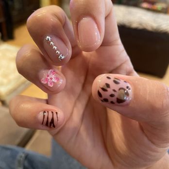Rosewood Nail Spa - gel nails with art and charms - Nail Salons Near Me - Pleasanton, California Rosewood Nail Spa - gel nails with art and charms - Nail Salons Near Me - Pleasanton, California