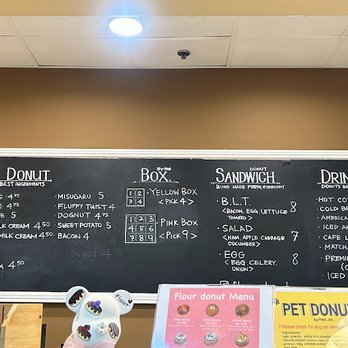 Flour Fresh Cream Donut - Donuts Near Me - Los Angeles, California