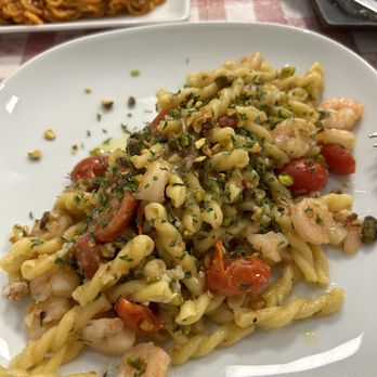 ARTIPASTA - Caserecce with shrimp - Italian Near Me - Austin, Texas ARTIPASTA - Caserecce with shrimp - Italian Near Me - Austin, Texas