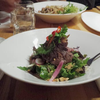 Inspire Restaurant - hanoi beef salad - Asian Fusion Near Me - Markham, Ontario