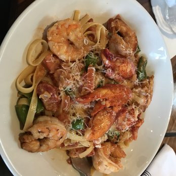 Burtons Grill & Bar - Lobster and shrimp pasta well portioned just lacking flavor. - New American Near Me - Sterling, Virginia