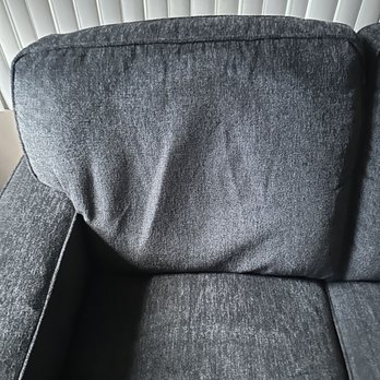 Ashley Store + Outlet - Couch is 3 days old and sat in this spot gor less than an hour. How are you charging over $3000 for this crap? - Furniture Stores Near Me - Poughkeepsie, New York