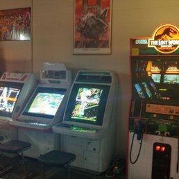 Lots of awesome Japanese games here. Unfortunately, the player 1 gun on Lost World did not work well. Lots of awesome Japanese games here. Unfortunately, the player 1 gun on Lost World did not work well.