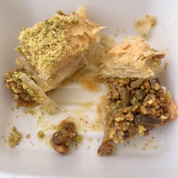 Elias Pita - Inside the Pistachio Baklava - Mediterranean Near Me - Riverside, California