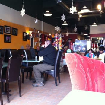 Mandolins - people sitting at tables in a restaurant - Cafes Near Me - Merritt, British Columbia