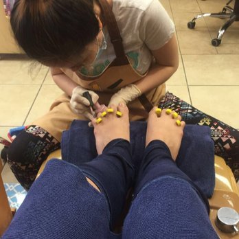 Princess Spa and Nails - Hot towel wrap. - Nail Salons Near Me - Albuquerque, New Mexico