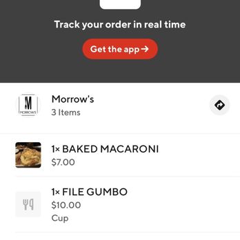 Morrow's - Pricing via DoorDash pick-up. - Cajun/Creole Near Me - New Orleans, Louisiana