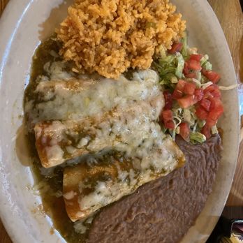Jorge’s Mexican Restaurant - Spicy green enchiladas - Mexican Near Me - San Marcos, Texas