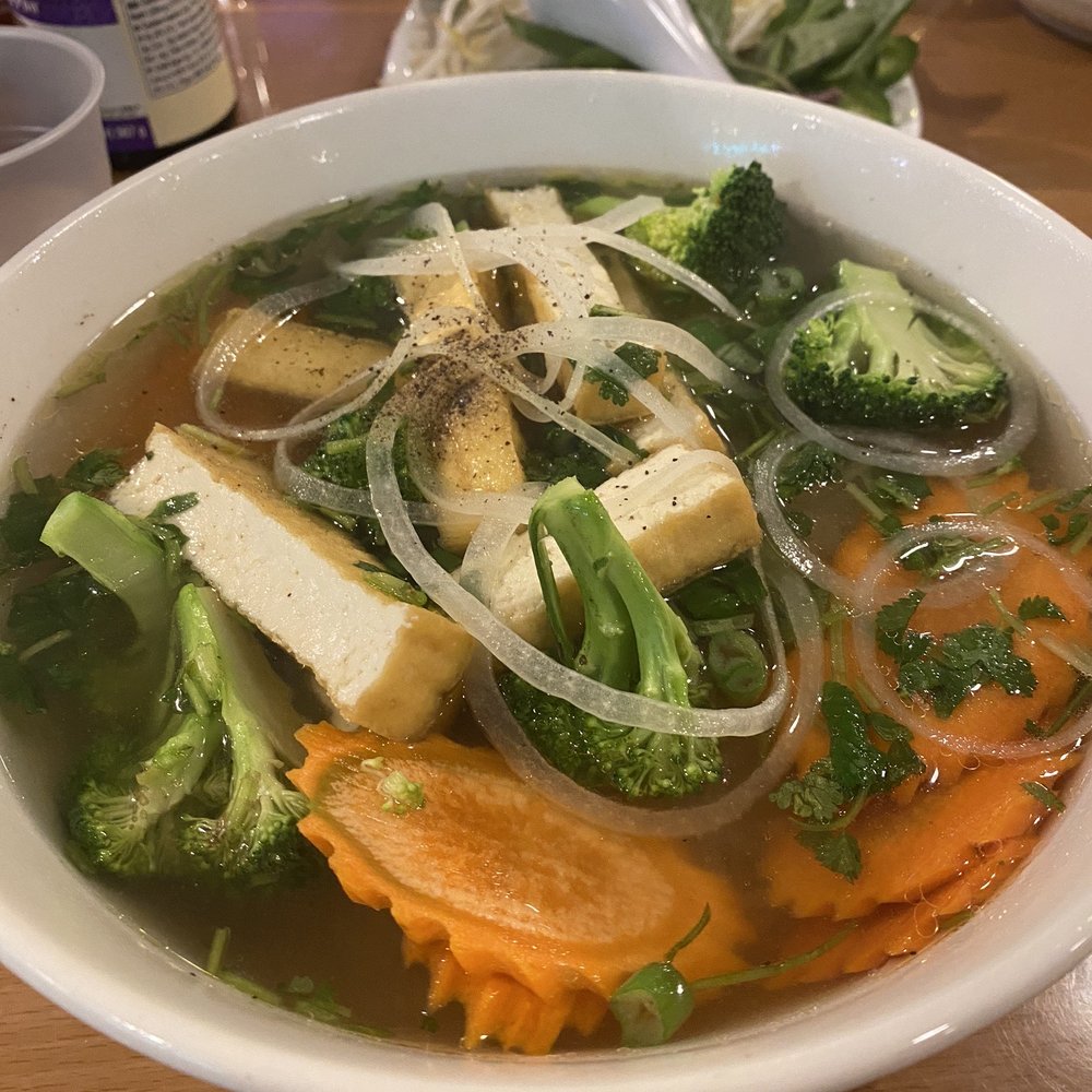 Vegetarian pho