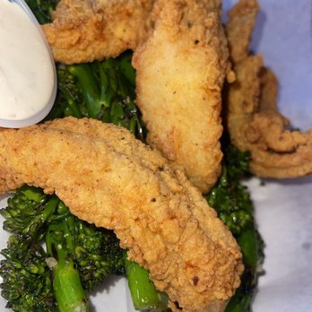 Sea Salt - Catfish and broccolini - Breakfast & Brunch Near Me - Atlanta, Georgia Sea Salt - Catfish and broccolini - Breakfast & Brunch Near Me - Atlanta, Georgia