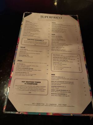 Menu photo 5 Superfrico Las Vegas, NV Menu photo 5 Superfrico Las Vegas, NV