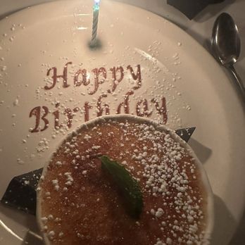 Chicago Chop House - Birthday brulee - Steakhouses Near Me - Chicago, Illinois