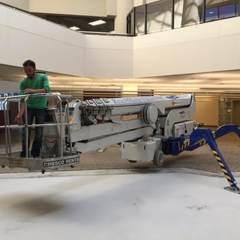 Juan Cesar Rodriguez - Indoor Boom work, called the Spider Boom, for a ten story indoor courtyard - Window Washing Near Me Juan Cesar Rodriguez - Indoor Boom work, called the Spider Boom, for a ten story indoor courtyard - Window Washing Near Me