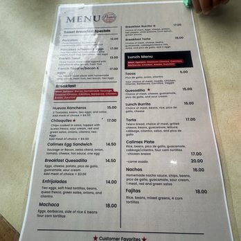 Provecho Calimex - Menu - Mexican Near Me - Los Angeles, California