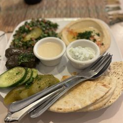 King Falafel - The Ultimate Kabob Plate