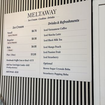 Meltaway-Atlanta - Menu - Ice Cream & Frozen Yogurt Near Me - Atlanta, Georgia Meltaway-Atlanta - Menu - Ice Cream & Frozen Yogurt Near Me - Atlanta, Georgia