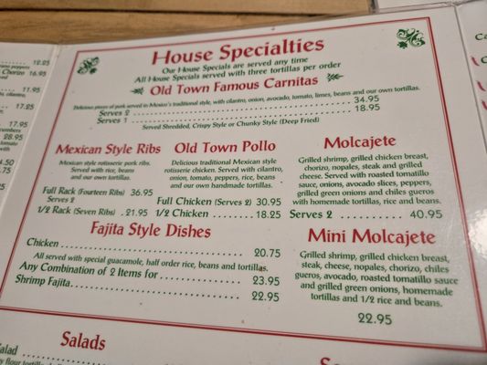 Menu photo 7 Old Town Mexican Cafe San Diego, CA Menu photo 7 Old Town Mexican Cafe San Diego, CA