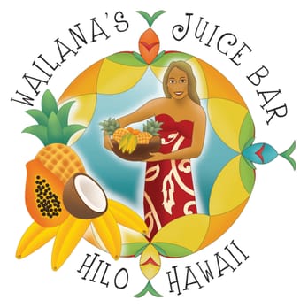 Wailana's Juice Bar - a woman holding a pineapple - Juice Bars & Smoothies Near Me - Hilo, Hawaii Wailana's Juice Bar - a woman holding a pineapple - Juice Bars & Smoothies Near Me - Hilo, Hawaii