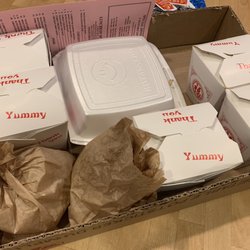Royal Dragon Restaurant - Take out meal is packed with care