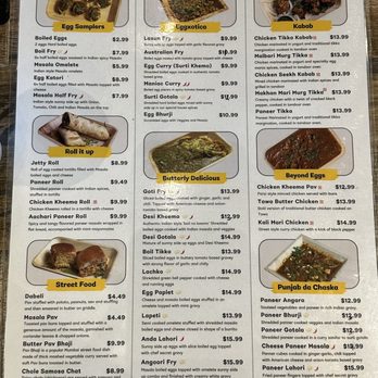 Eggmania - Menu - Indian Near Me - Suwanee, Georgia