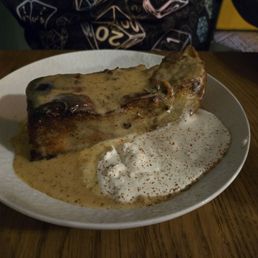 Banana foster bread pudding Banana foster bread pudding
