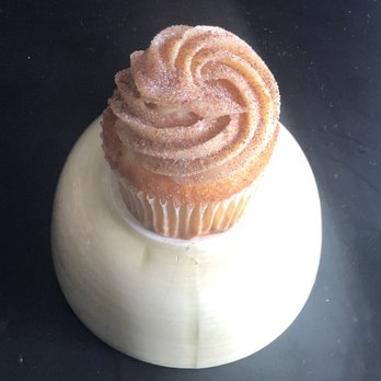 Raffa's Cupcake - a frosted cupcake on a white plate - Cupcakes Near Me - Miami, Florida Raffa's Cupcake - a frosted cupcake on a white plate - Cupcakes Near Me - Miami, Florida