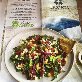 Taziki's Mediterranean Cafe - Auburn - Menu - Mediterranean Near Me - Auburn, Alabama Taziki's Mediterranean Cafe - Auburn - Menu - Mediterranean Near Me - Auburn, Alabama