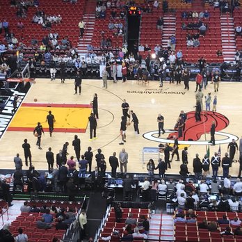 Miami-Dade Arena - Pregame set up! - Stadiums & Arenas Near Me - Miami, Florida